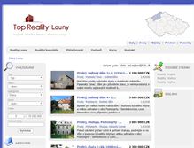 Tablet Screenshot of domy.realitylouny.eu