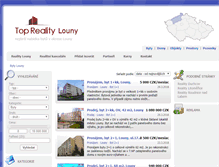 Tablet Screenshot of byty.realitylouny.eu